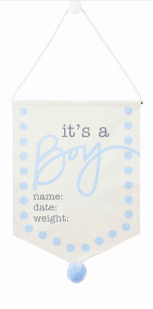 
            
                Load image into Gallery viewer, It’s A Boy - New Baby Sign
            
        