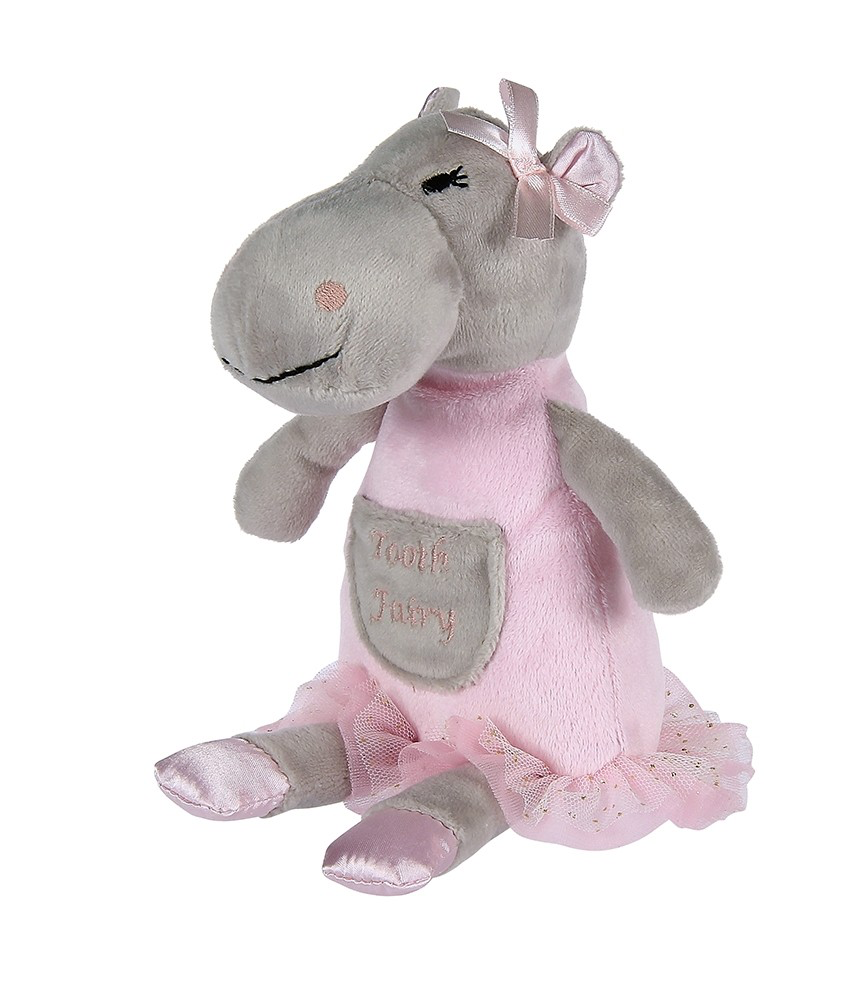 Hannah The Hippo - Tooth Fairy Pillow