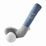 Blue “Iron” Golf Club Knit Rattle