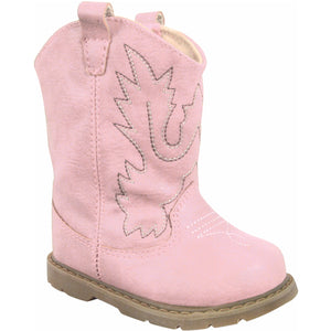 Pink Miller Embroidered Cowboy Boots - Select Size