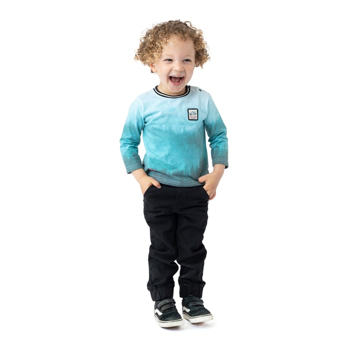 Noruk Infant Boys Black Jogger Pants - Select Size
