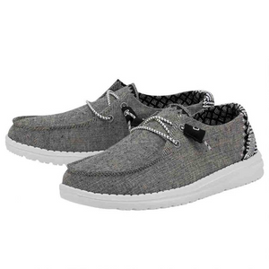 Wendy Onyx Chambray - Select Size - Hey Dudes - Ladies