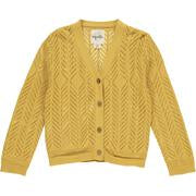 Kenzie Gold Girls Cardigan Sweater - Select Size