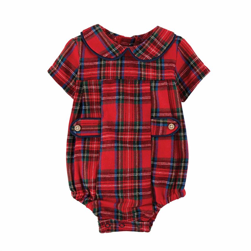 Tartan Bubble - 3-6m