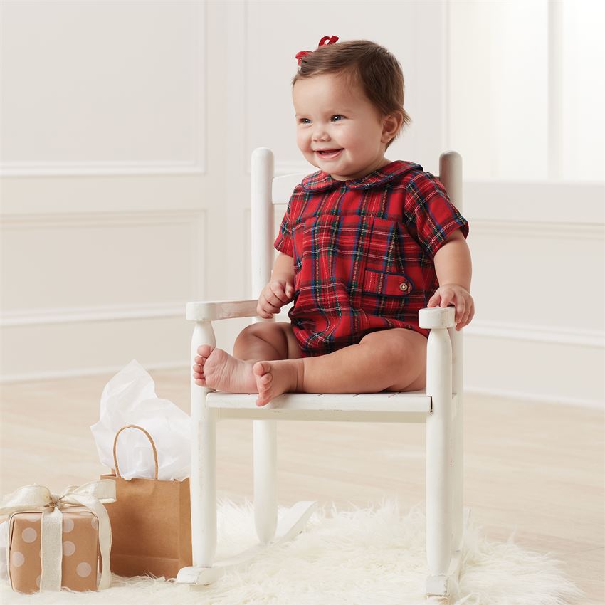 Tartan Bubble - 3-6m