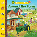 John Deere Explore & Find Around The Farm Board Book