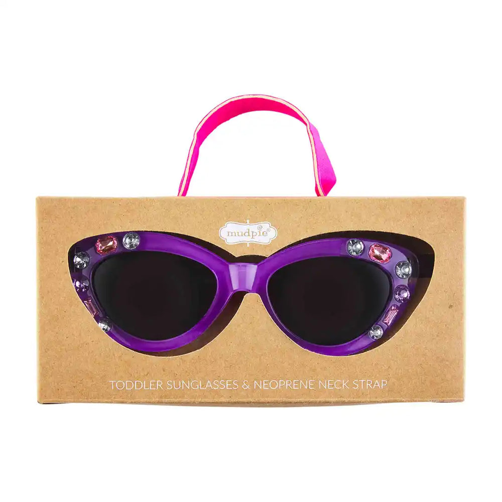 Purple Cateye Sunglasses