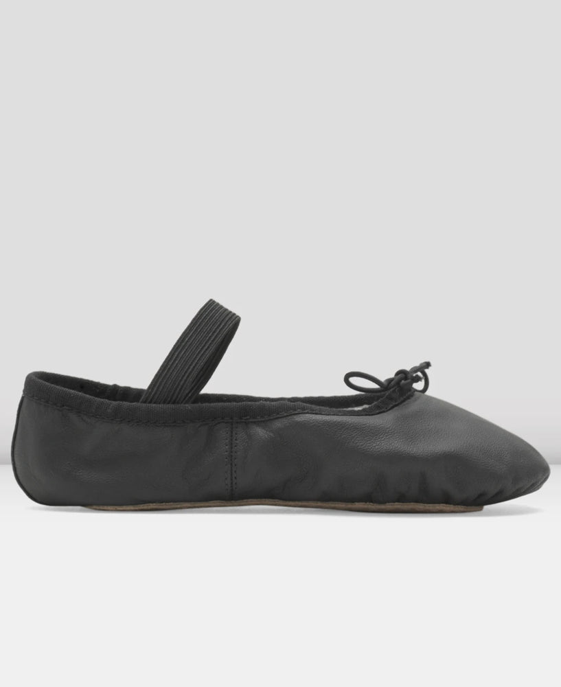 
            
                Load image into Gallery viewer, S0205G - Black - Girls Dansoft Leather Ballet Shoe - Select Size
            
        