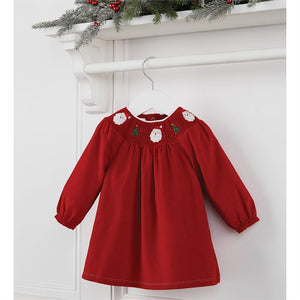 
            
                Load image into Gallery viewer, Smocked Christmas Dress - Select Size
            
        