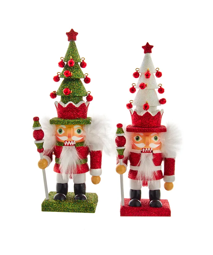 9.25" Hollywood Nutcrackers™ Tree Hat Nutcracker - Select Color