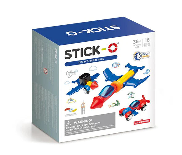 Stick-O City 16 Piece Set