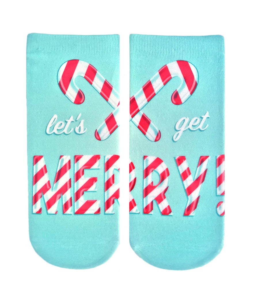 Let’s Get Merry Ankle Socks