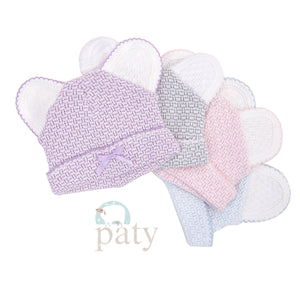 Paty Knit Bear Cap - Select Color