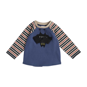 Bat Long Sleeve Halloween Tee- Select Size