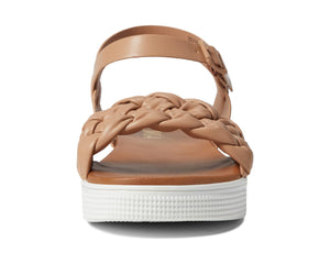 
            
                Load image into Gallery viewer, Joley Girls Natural Platform Sandal - Select Size
            
        