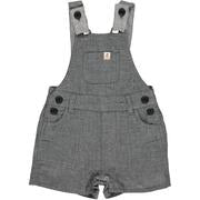 
            
                Load image into Gallery viewer, Bowline Grey Gauze Boys Shortie Overalls - Select Size
            
        
