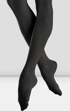 
            
                Load image into Gallery viewer, T1921L Black Ladies Elite Endura Footed Tights - Select Size
            
        