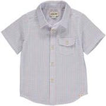 Newport Sky & Pink Seersucker Boys Short Sleeve Shirt - Select Size