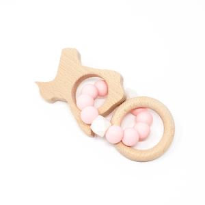 Texas Teething Rattle - Select Color