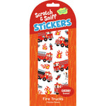 Cherry Fire Truck Scratch & Sniff Stickers