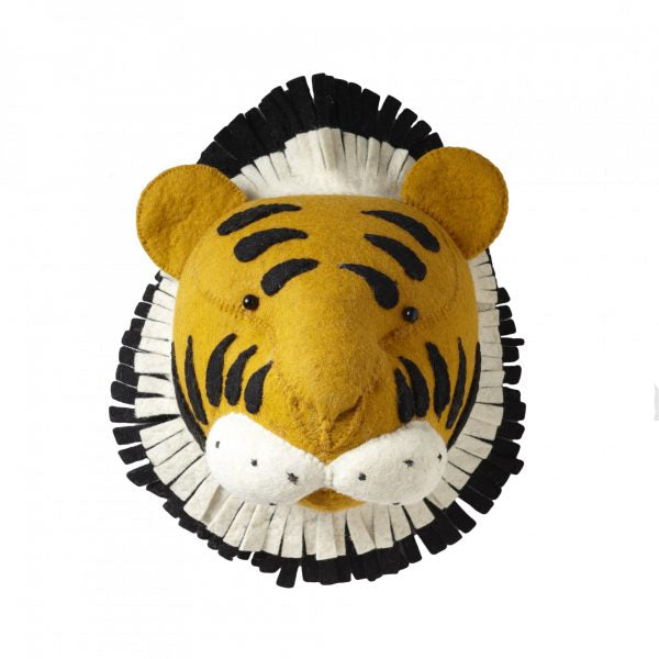 Felt Tiger Head