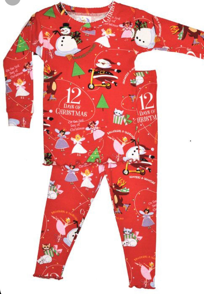 12 Days of Christmas - Girl’s Pajamas