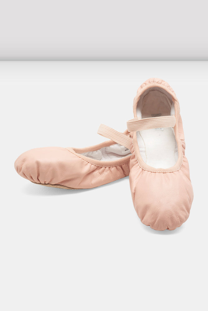 S0249G - Giselle Girls Pink Leather Ballet Shoe - Select Size