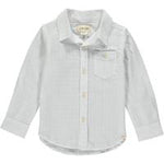 Atwood White Long Sleeve Woven Collared Shirt - Select Size