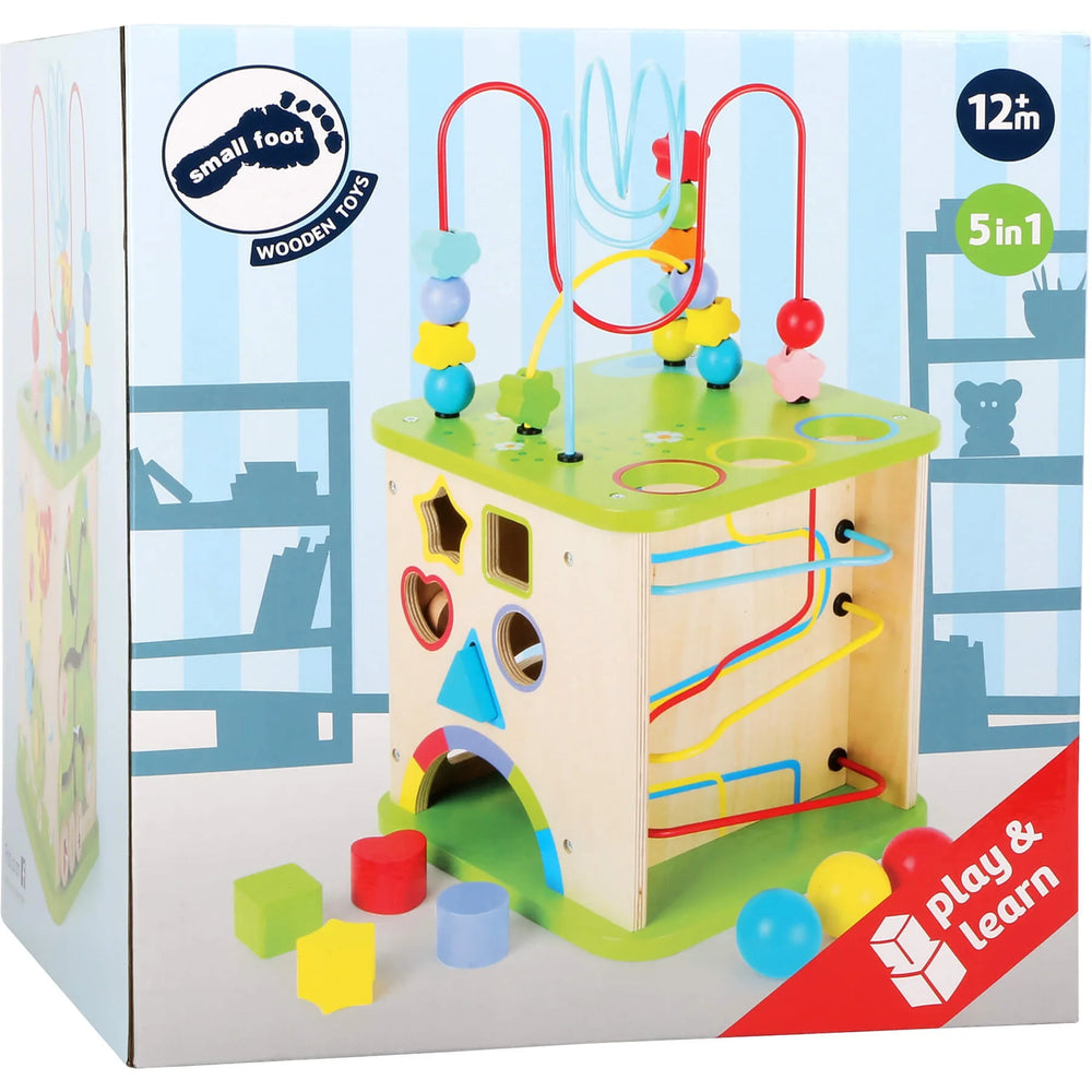 Activity Center With Marble Run