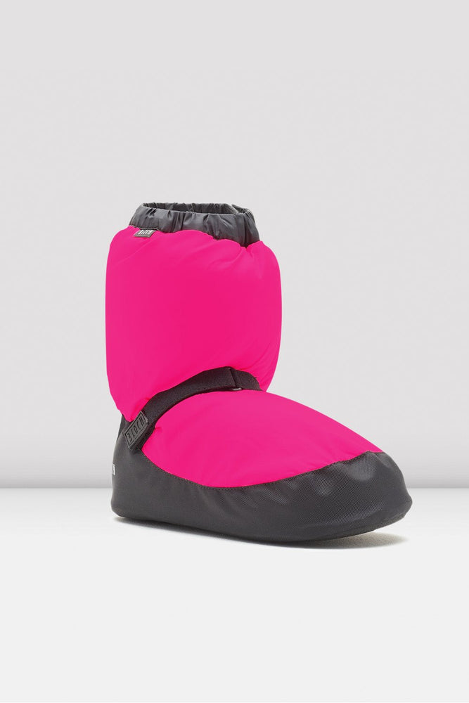 Children’s Warm Up Booties - Pink Fluorescent - Select Size