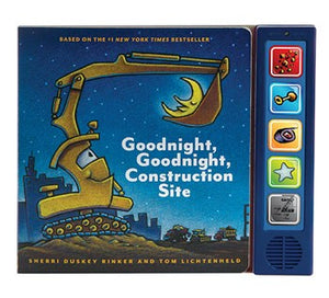 
            
                Load image into Gallery viewer, Goodnight, Goodnight Construction Site Sound Book
            
        