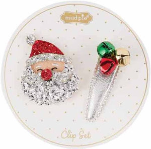 Christmas Hair Clip 2-Piece Set - 6 Styles to Choose