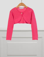 Delicate Bubblegum Knit Cardigan - Select Size
