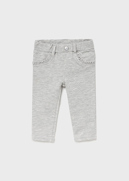 Silver Fleece Girl’s Trousers - Select Size