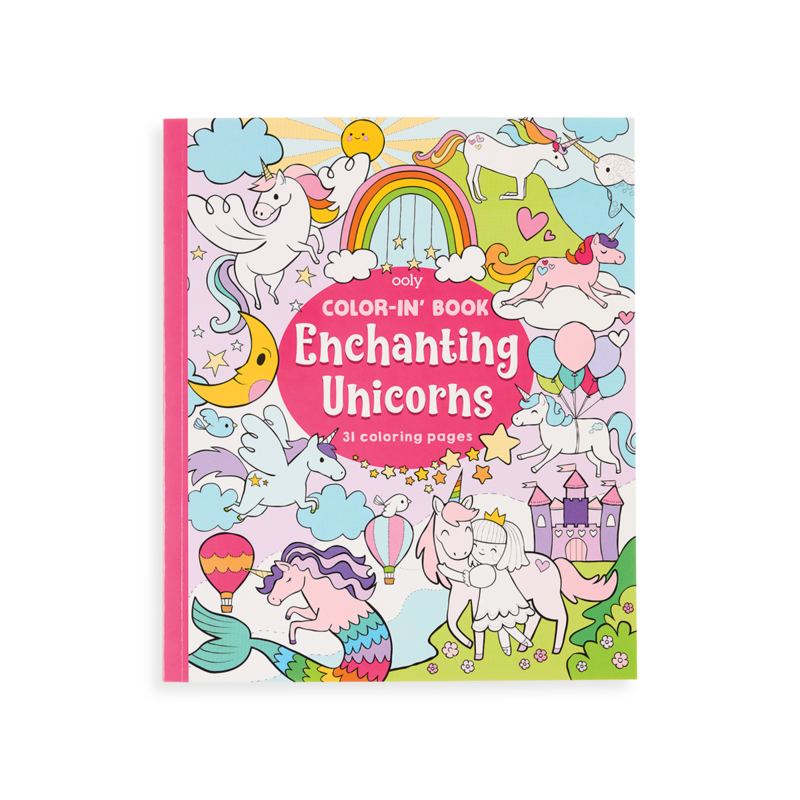 
            
                Load image into Gallery viewer, Enchanting Unicorns Color-in’ Book
            
        