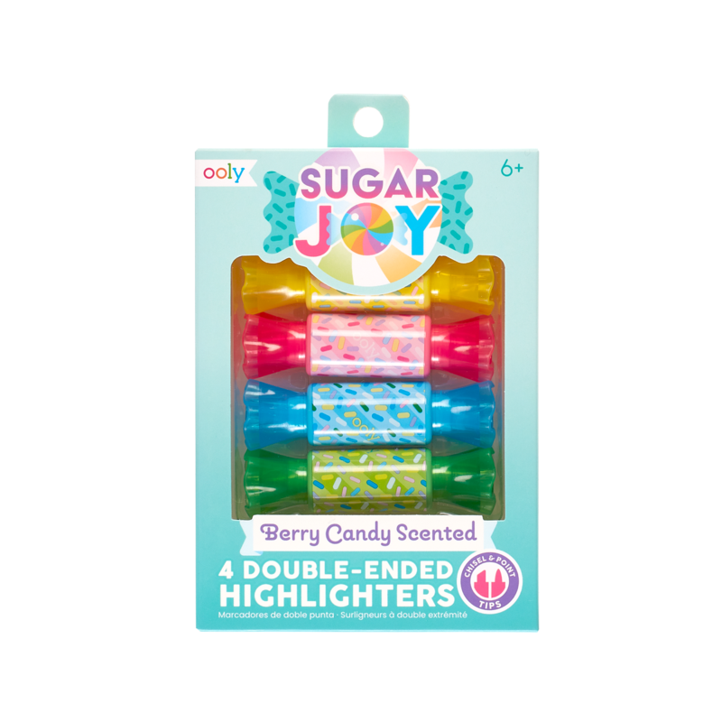 
            
                Load image into Gallery viewer, Sugar Joy Double Ended Scented Highlighters - Set of 4
            
        