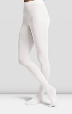 T0981G Girl’s White Footed Tights - Select Size
