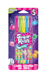 Sugar Rush Scented Gel Pens - 5 pk