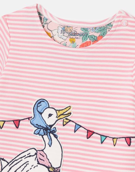 Peter Rabbit Dazzle Organically Grown Cotton Artwork Infant Dress - Select Size
