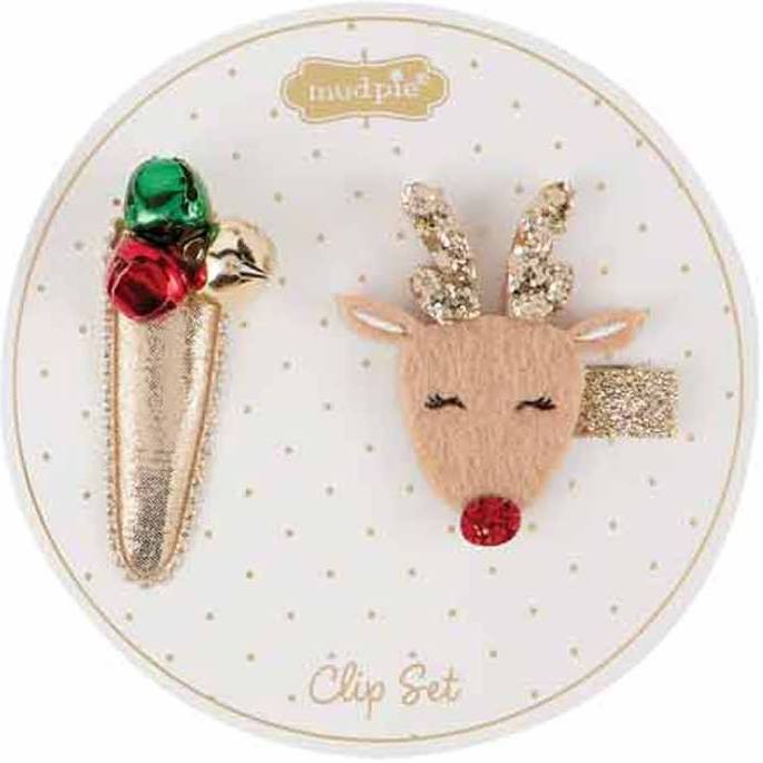 Christmas Hair Clip 2-Piece Set - 6 Styles to Choose