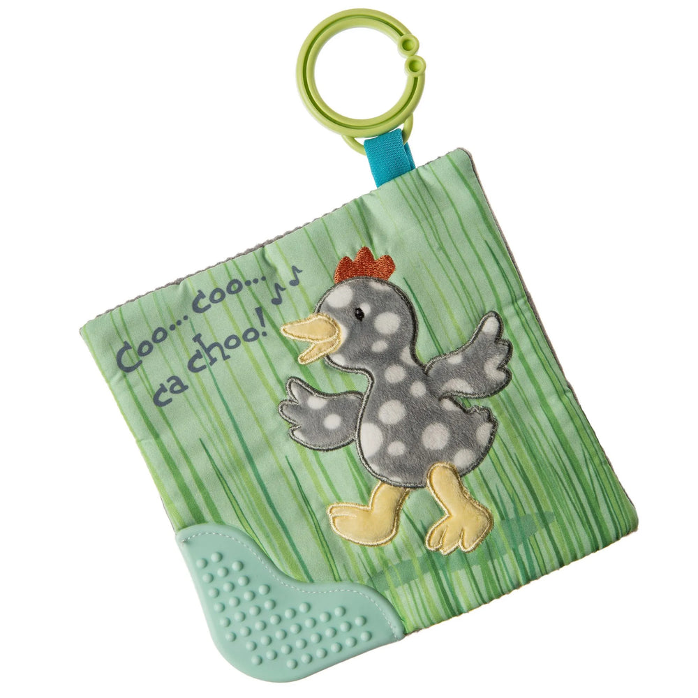 Rocky Chicken Crinkle Teether – 6×6″