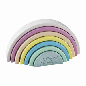 
            
                Load image into Gallery viewer, Wooden Rainbow Stacking Toy - Select Color
            
        