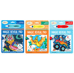 Action Magic Reveal Pad - Select Cosmic Adventures, Dinosaurs or Vehicles