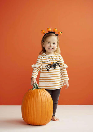 Light Up Jack-o-Lantern Accessories - Choose Headband, Necklace Or Bracelet