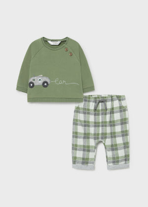 Pine Infant Boy’s Pullover & Pant Set  - Select Size