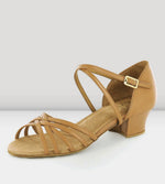 S0806L Natural Leather Ladies Annabella Latin Practice Shoe - Select Size