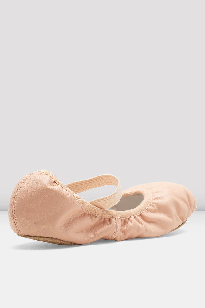 S0249G - Giselle Girls Pink Leather Ballet Shoe - Select Size