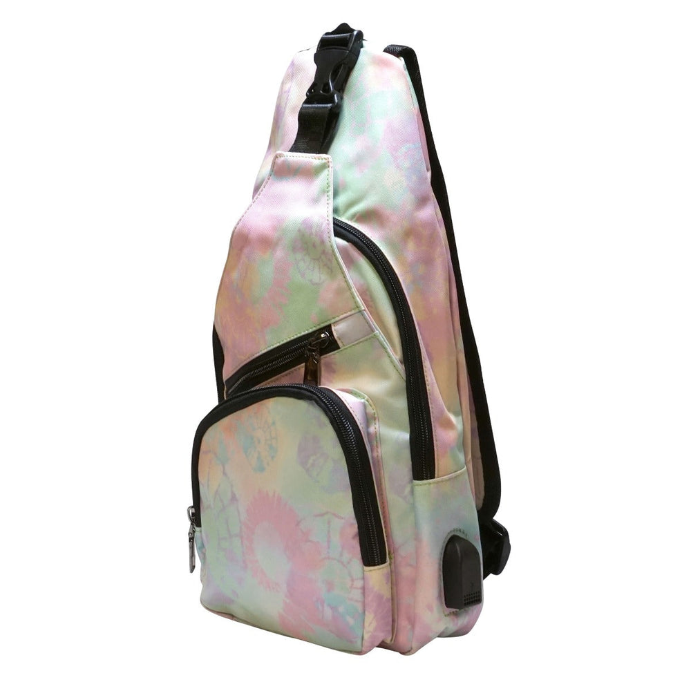 Nupouch Anti-Theft Large Daypack - Tie Dye Pastel