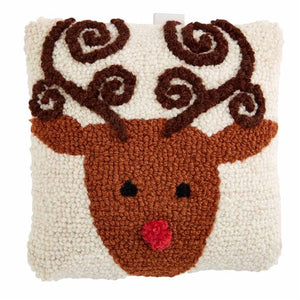 Reindeer Mini Christmas Pillow