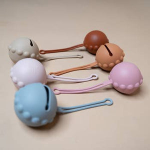 
            
                Load image into Gallery viewer, Silicone Paci Holder Pouch - Select Color
            
        